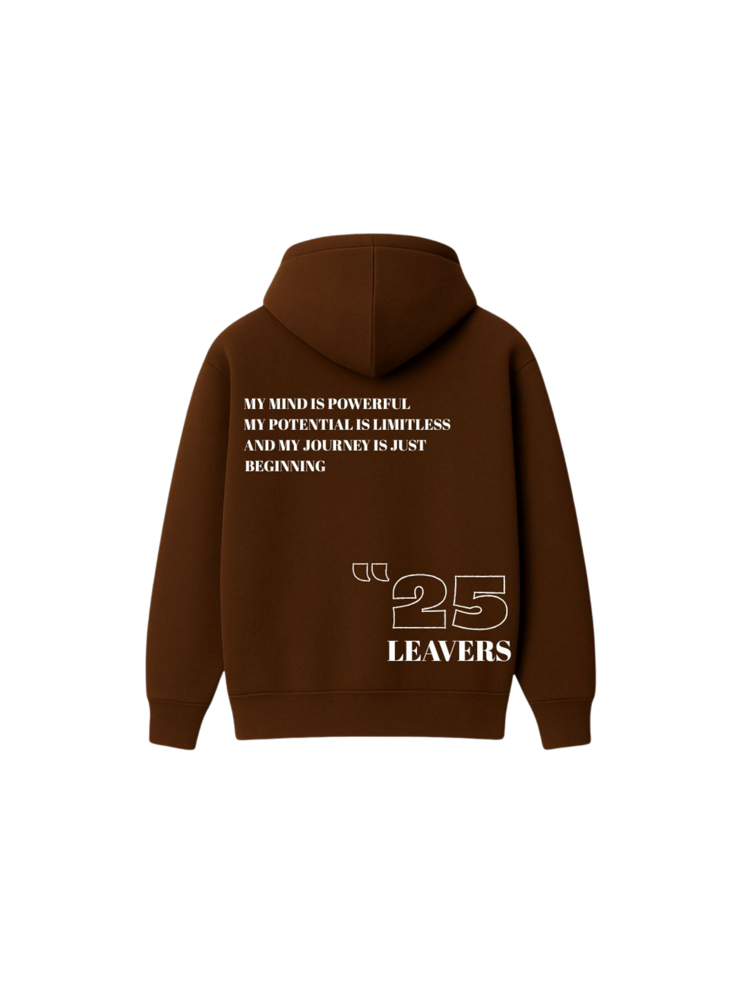 “25 Leavers” Motivational Black Hoodie – Limited Edition