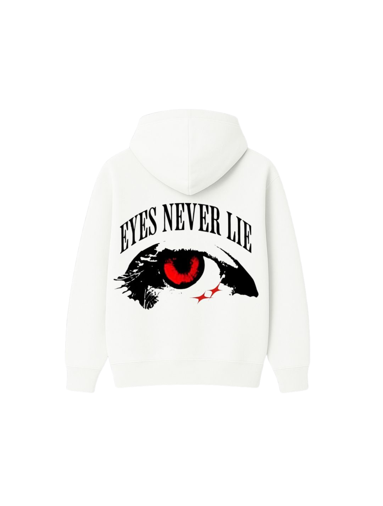 Unisex Oversized Hoodie – “Eyes Never Lie” Edition