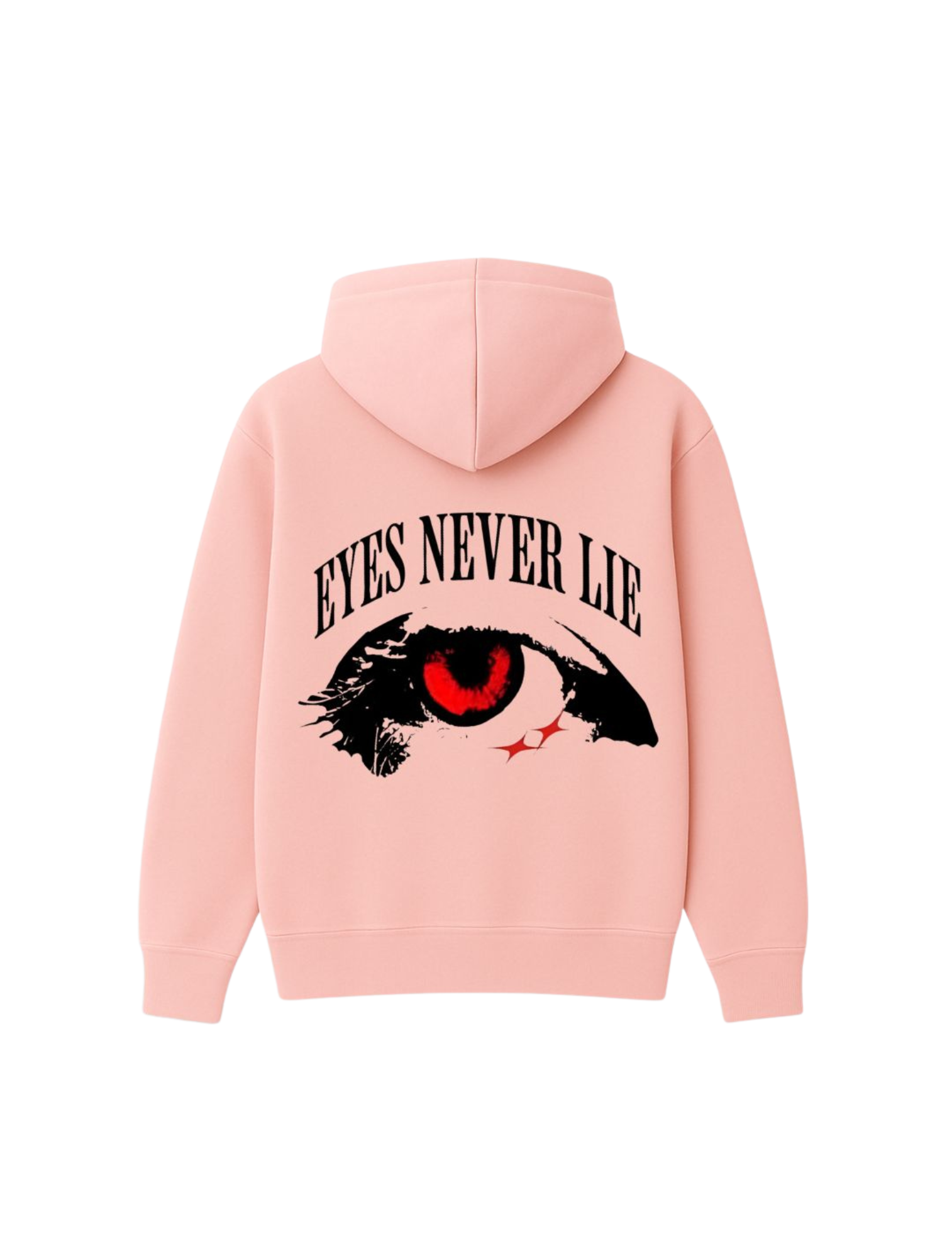Unisex Oversized Hoodie – “Eyes Never Lie” Edition