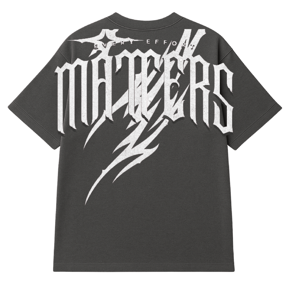 Every Effort Matters – Electric Grit OVERSIZED T-SHIRT