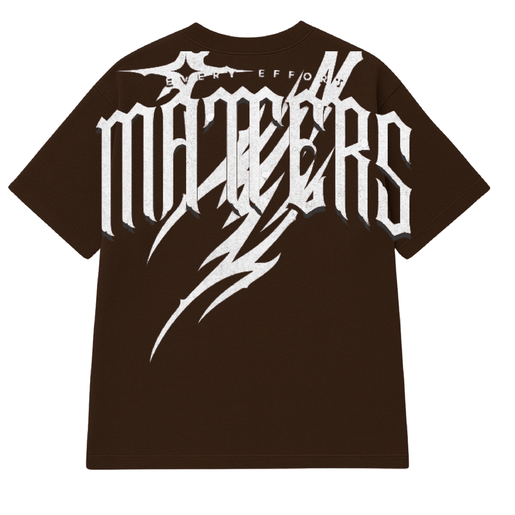 Every Effort Matters – Electric Grit OVERSIZED T-SHIRT