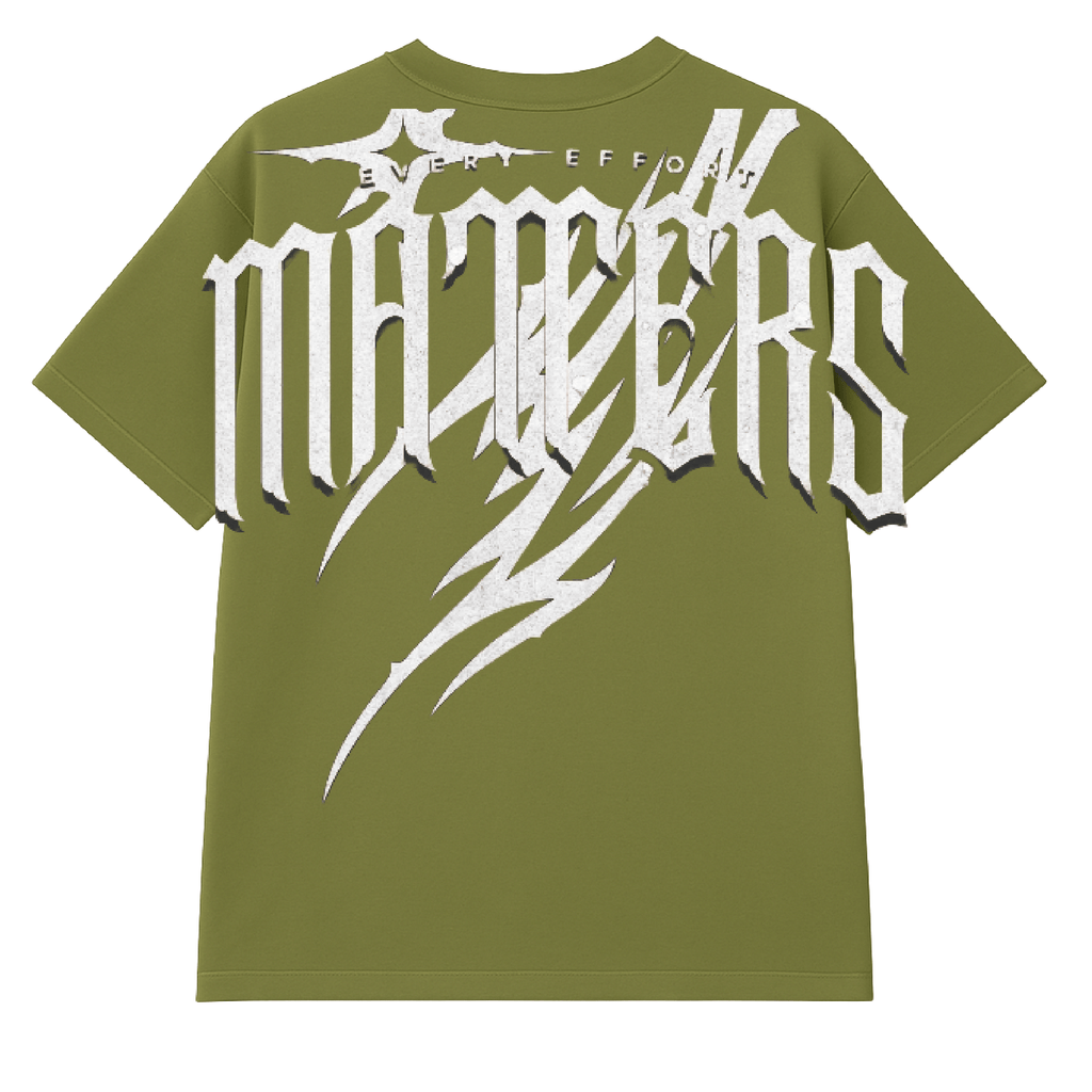 Every Effort Matters – Electric Grit OVERSIZED T-SHIRT