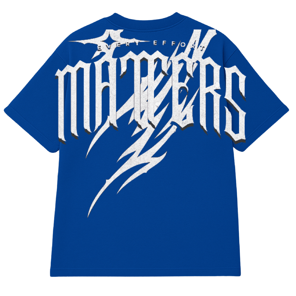 Every Effort Matters – Electric Grit OVERSIZED T-SHIRT